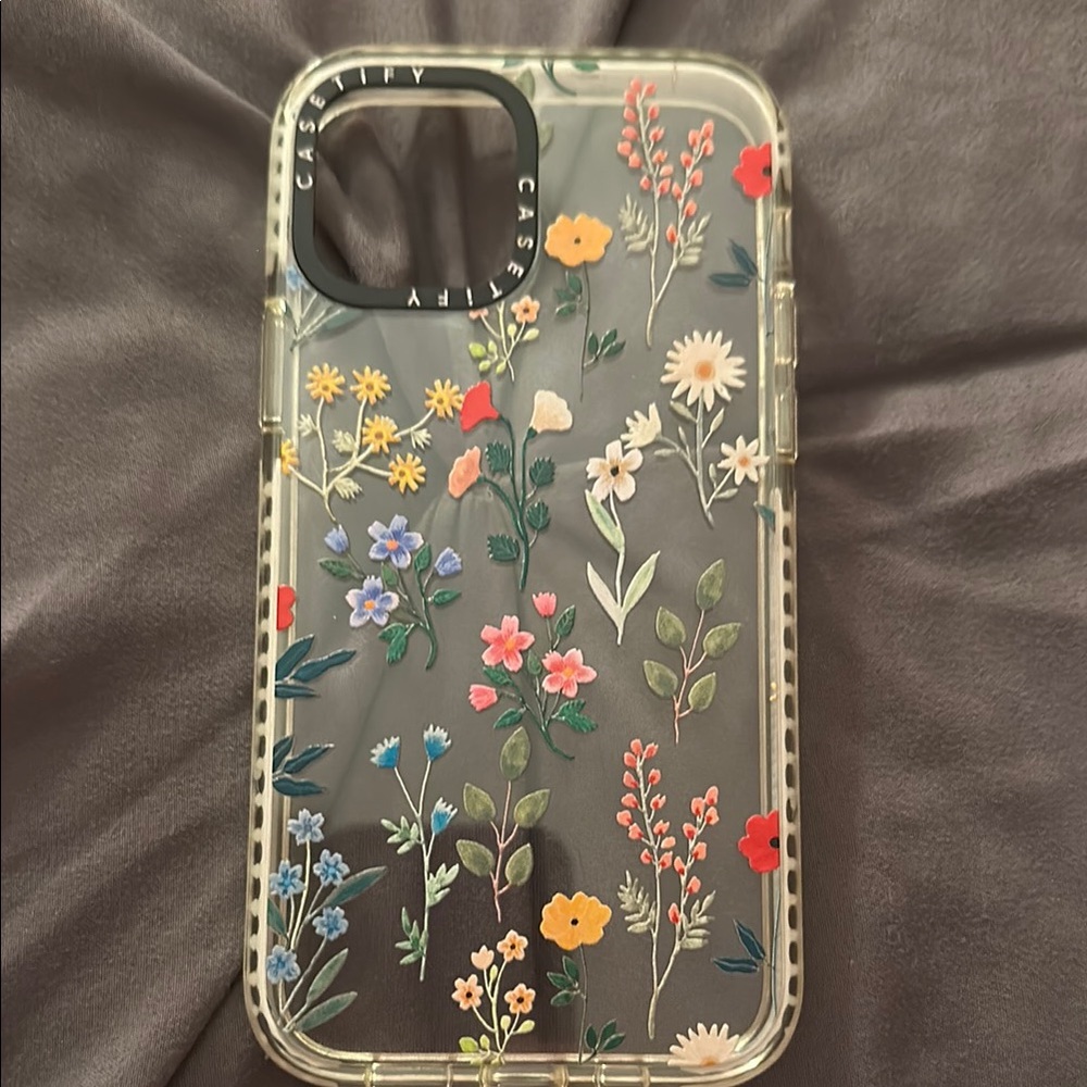 Floral Clear Phone Case by Casetify iPhone 12/12 Pro